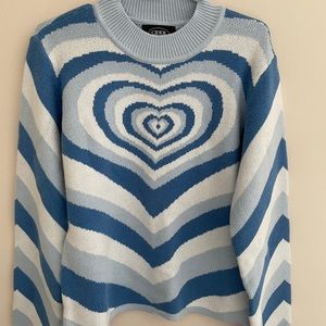Cider Heart Wave Sweater
